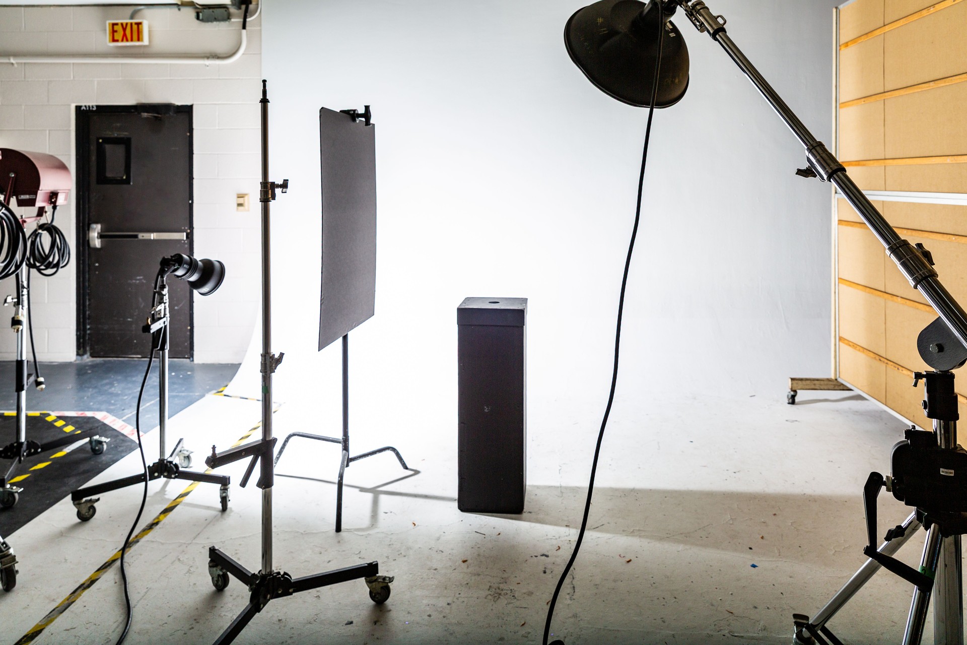 Professional Photography Lighting Setup in a Studio Environment