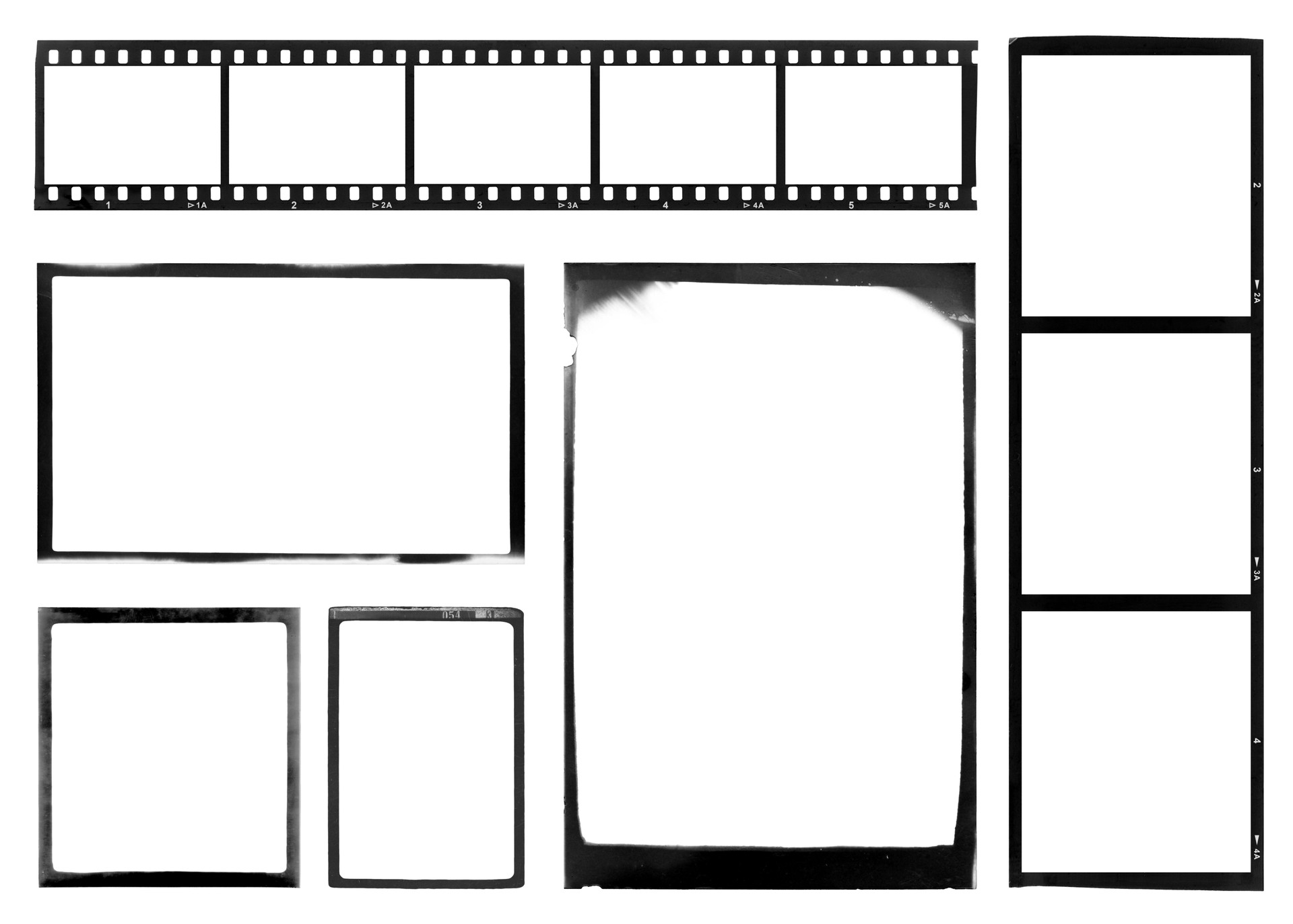 Vintage Film Negatives Collection